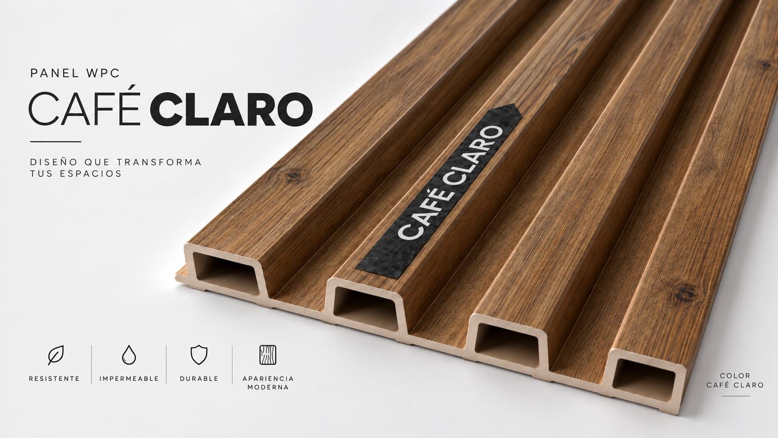 WPC Tradicional Café Claro